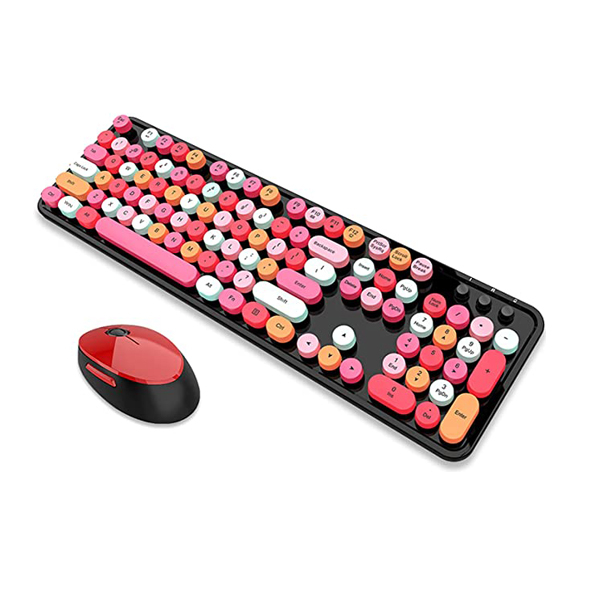 کیبورد و ماوس بی سیم مافی مدل Sweet
