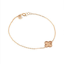 دستبند زنجیری طلا 18 عیار زنانه گالری شیدا مجد مدل ونکلیف زنجیری