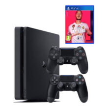 مجموعه کنسول بازی سونی مدل Playstation 4 Slim ریجن 2 کد CUH-2216B ظرفیت 1 ترابایت