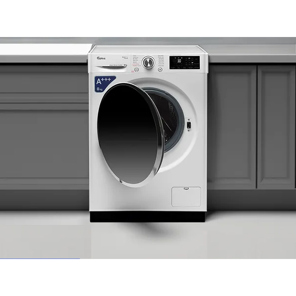 ماشین لباسشویی جی پلاس مدل GWM-P880W ظرفیت 8 کیلوگرم