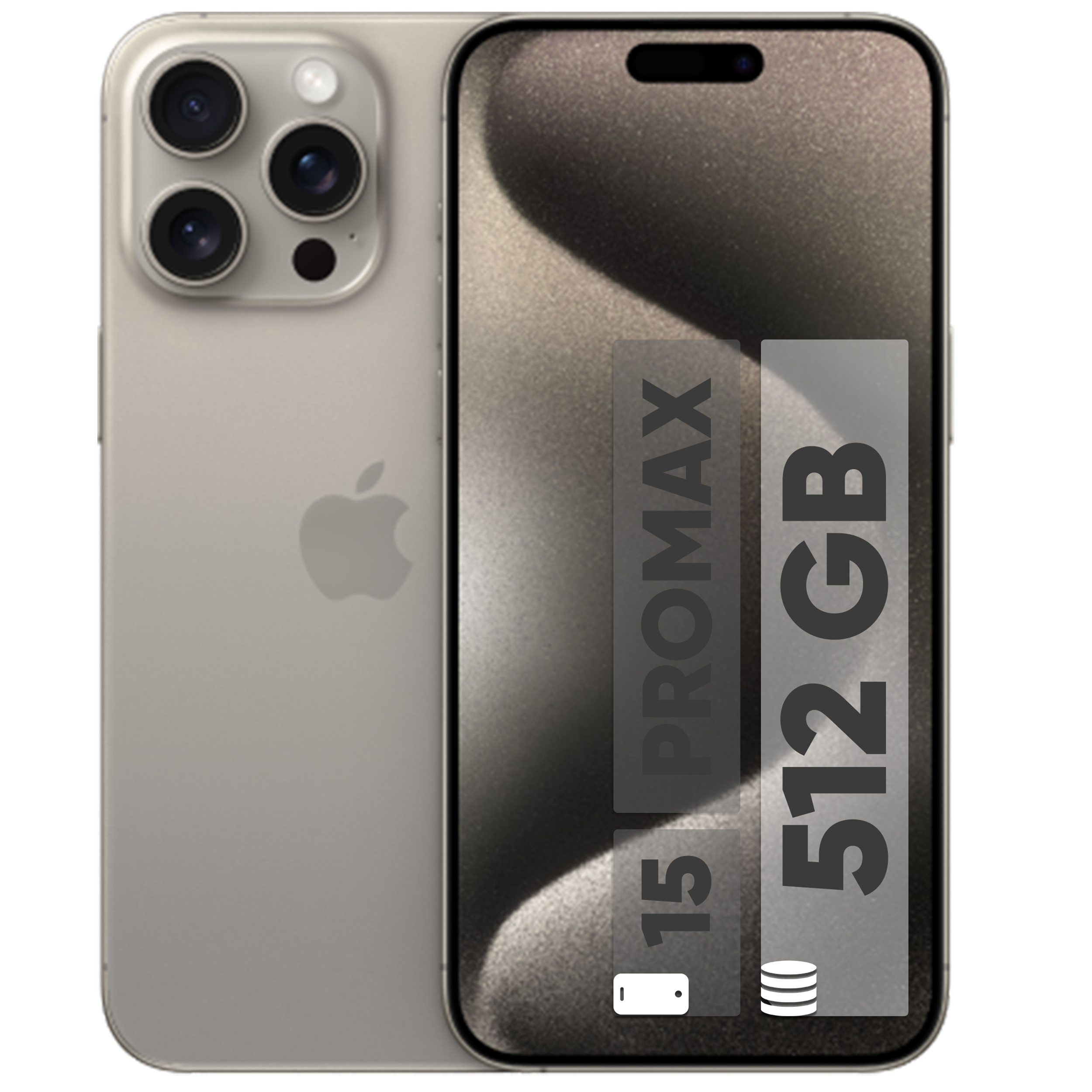 گوشی موبایل اپل مدل iPhone 15 Pro Max ZAA دو سیم‌ کارت ظرفیت 512 گیگابایت و رم 8 گیگابایت - رجیستر شده