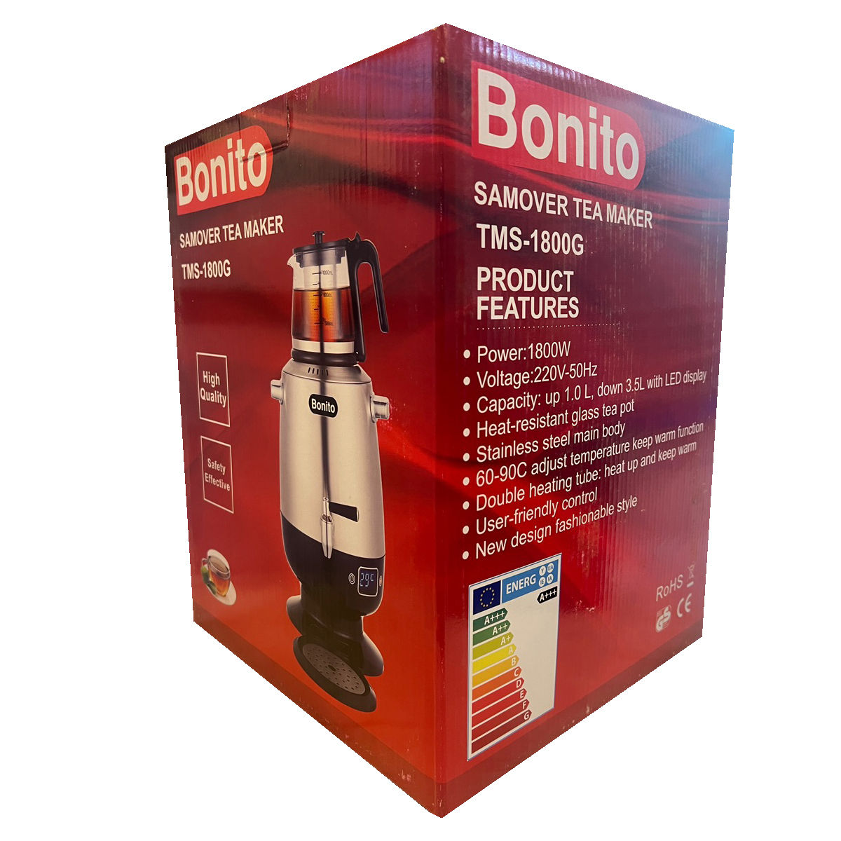 سماوربرقی بونیتو مدل TMS-1800G ظرفیت 3/5 لیتر