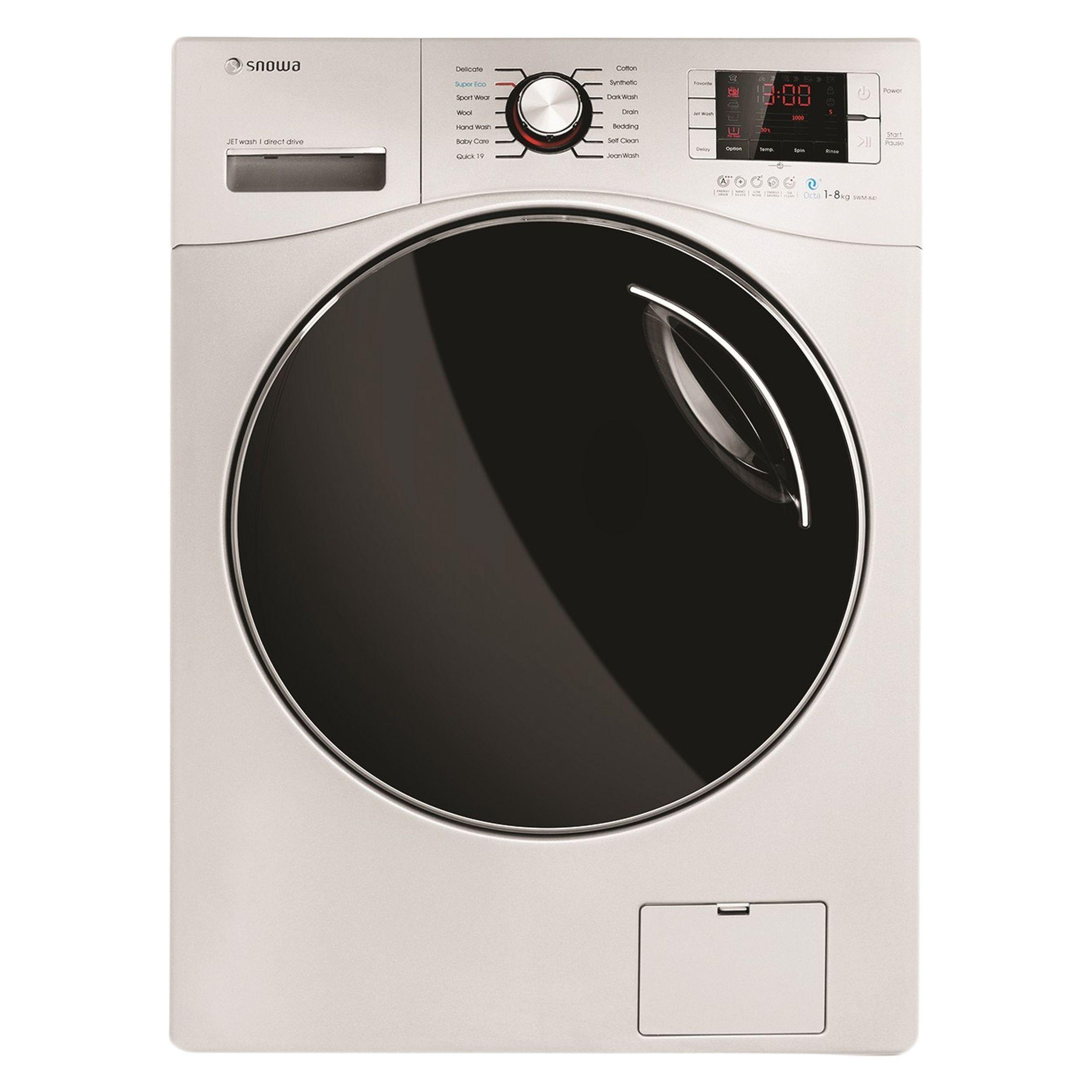 ماشین لباسشویی اسنوا مدل SWD-Octa S ظرفیت 8 کیلوگرم