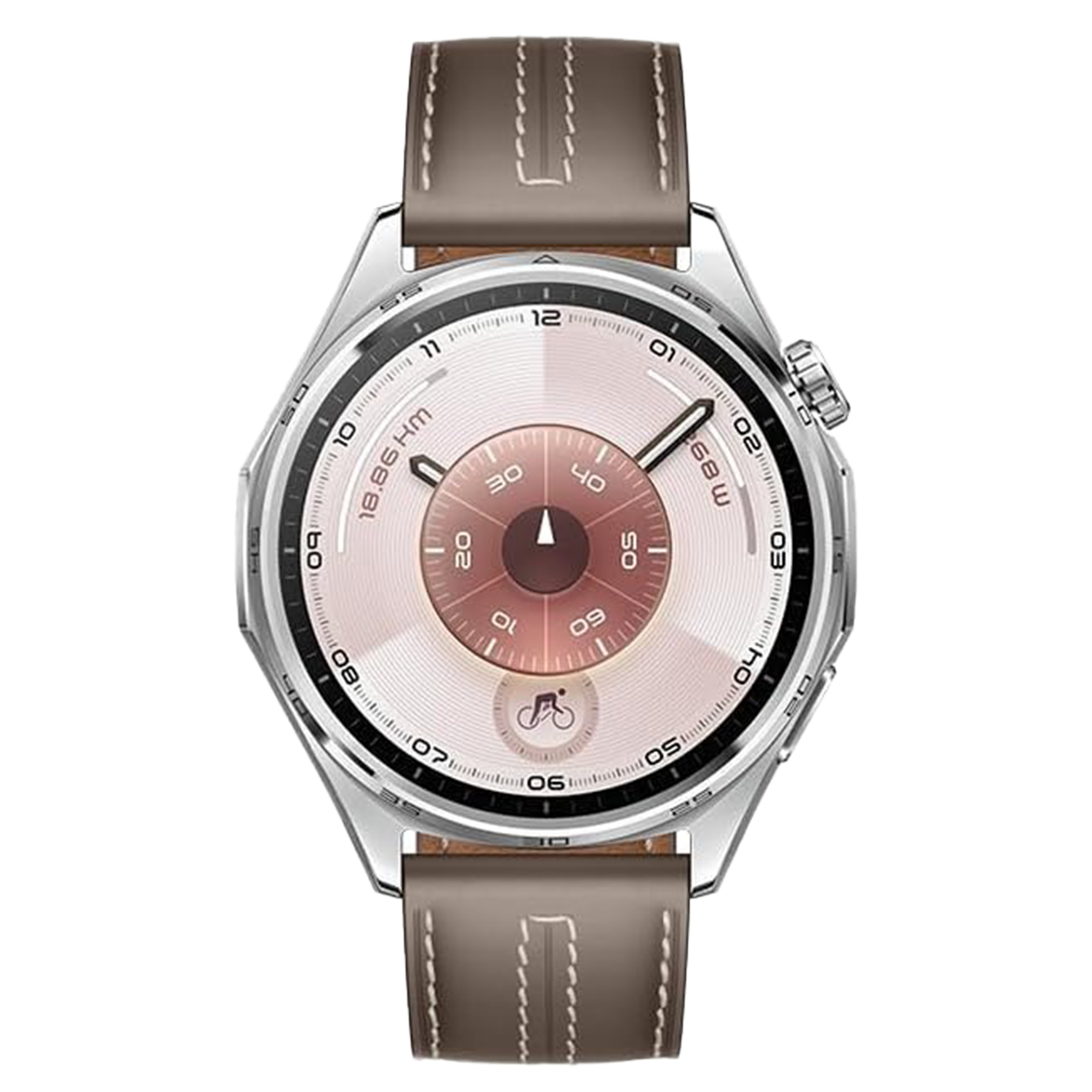 ساعت هوشمند 46 میلی متری هوآوی مدل WATCH GT 6 با بند چرم مصنوعی