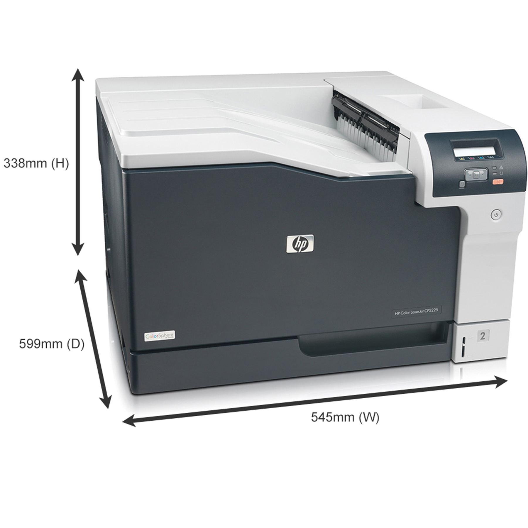 پرینتر لیزری رنگی اچ پی مدل LaserJet Proffesional CP5225dn