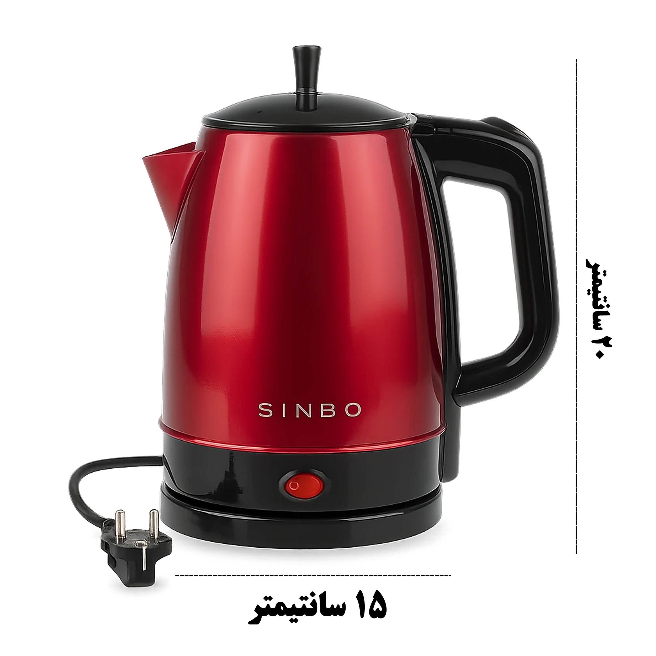 چای ساز روی هم سینبو مدل STM5832