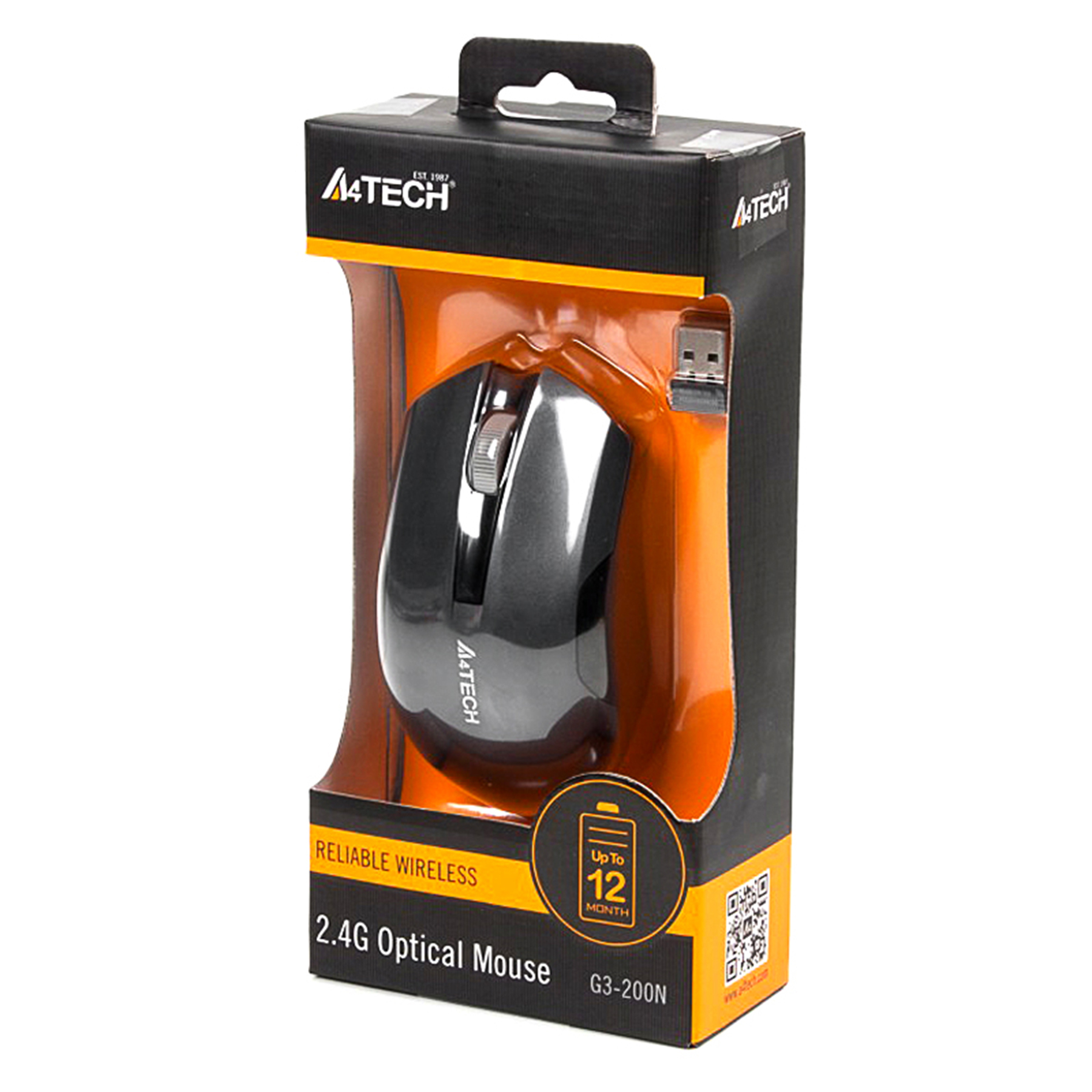 ماوس بی سیم ای فورتک مدل G3-200NS