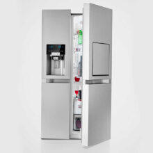 یخچال و فریزر ساید بای ساید 32 فوت دوو مدل DS-3325SS