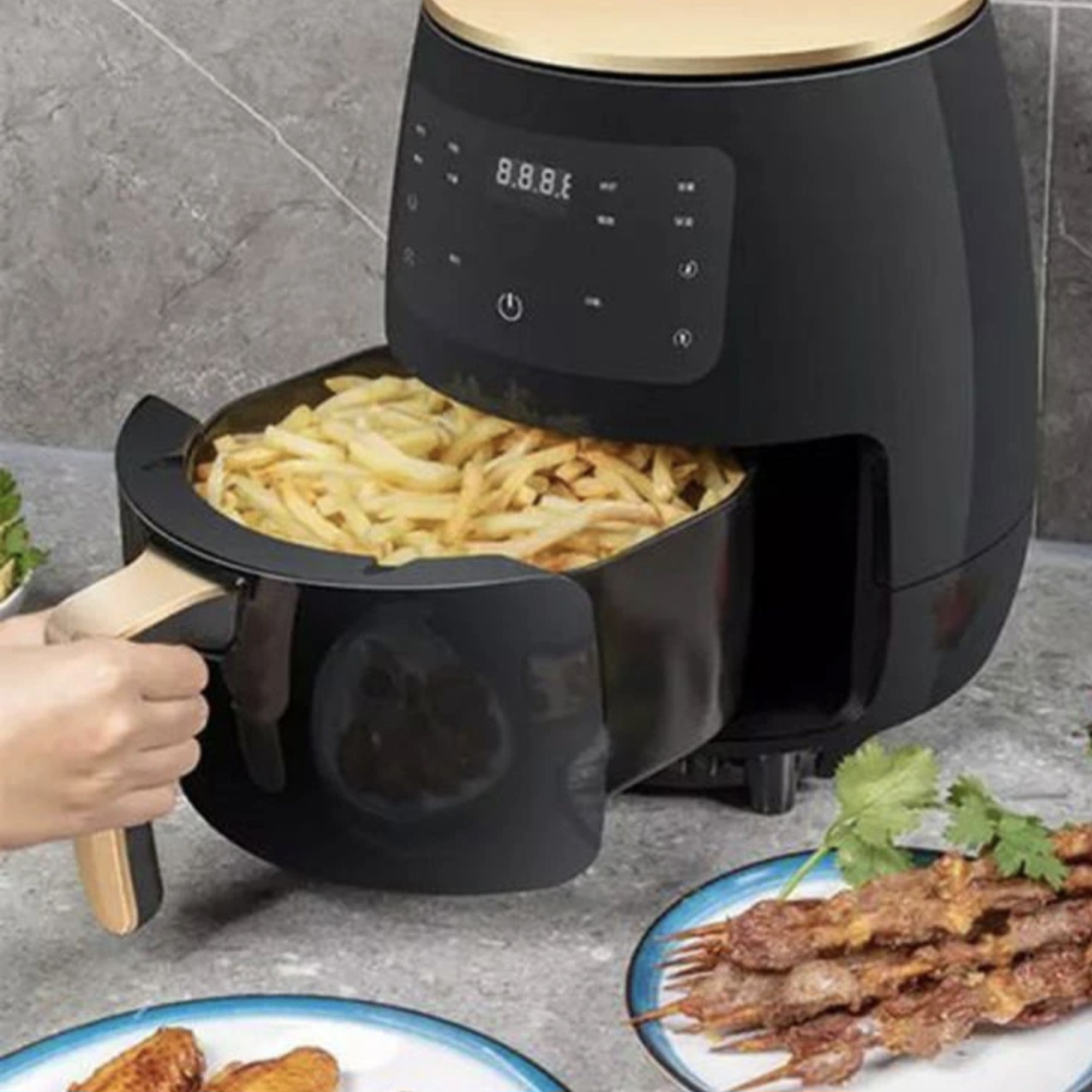 سرخ کن بدون روغن سیلورکرست مدل SC-18