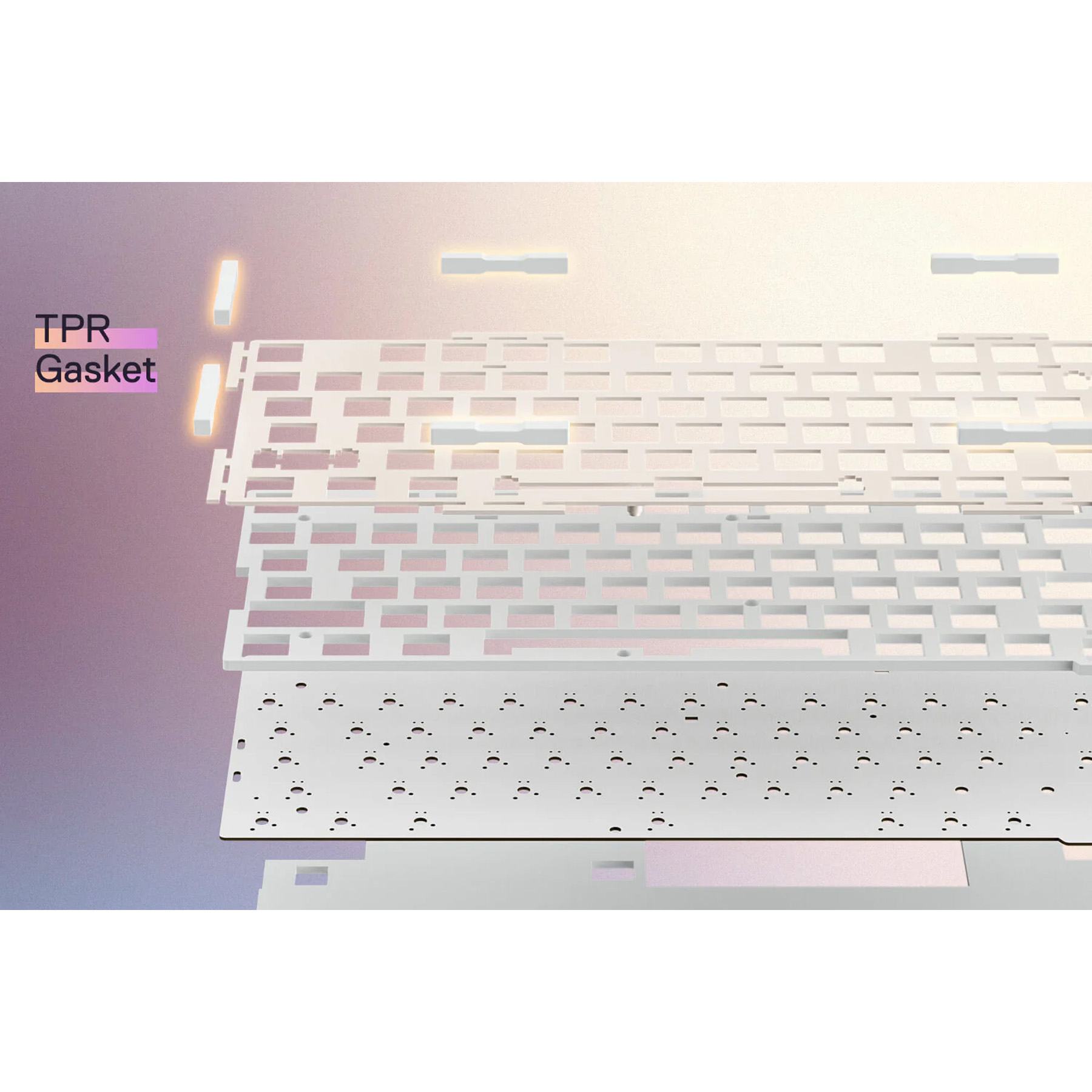 کیبورد گیمینگ ردراگون مدل K673 PRO WB، سوییچ مکانیکال قرمز، Tenkeyless، نورپردازی RGB