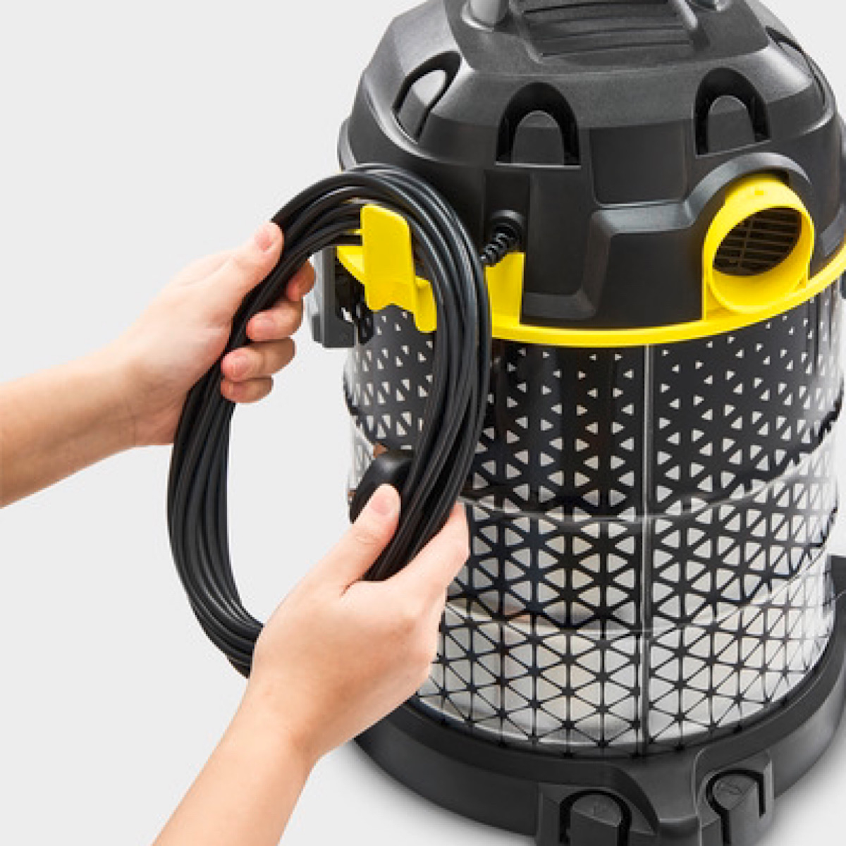 جاروبرقی سطلی 2200 وات کرشر مدل DVAC 2200