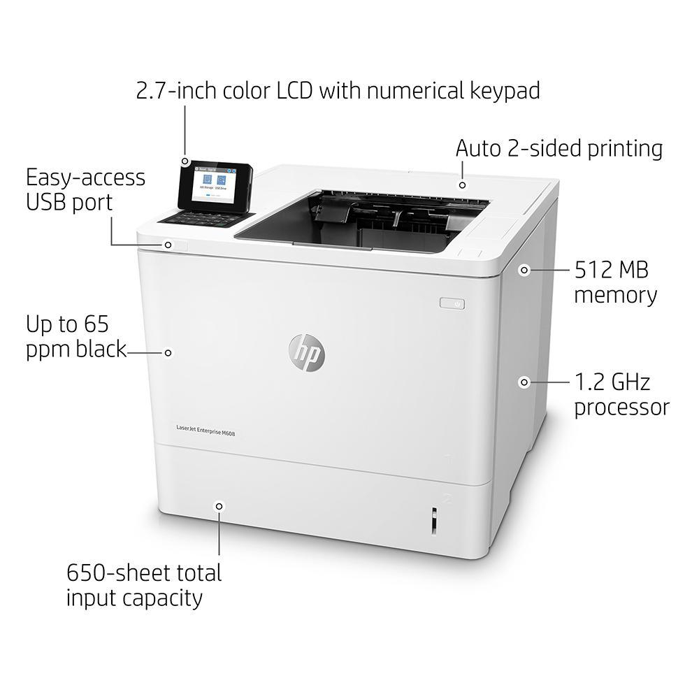 پرینتر لیزری اچ پی مدل LaserJet Enterprise M608dn