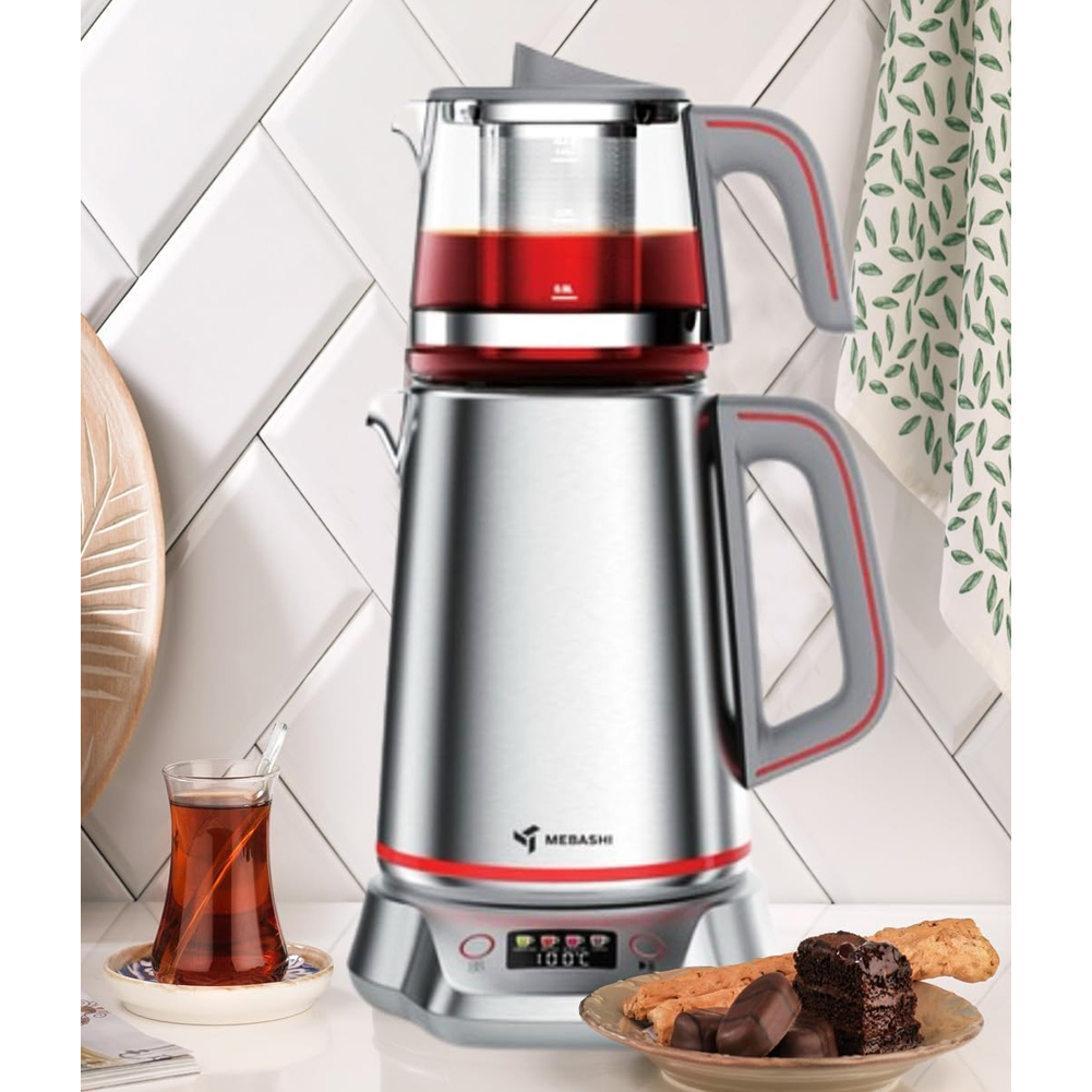 چای ساز روی هم مباشی مدل ME-TM302S