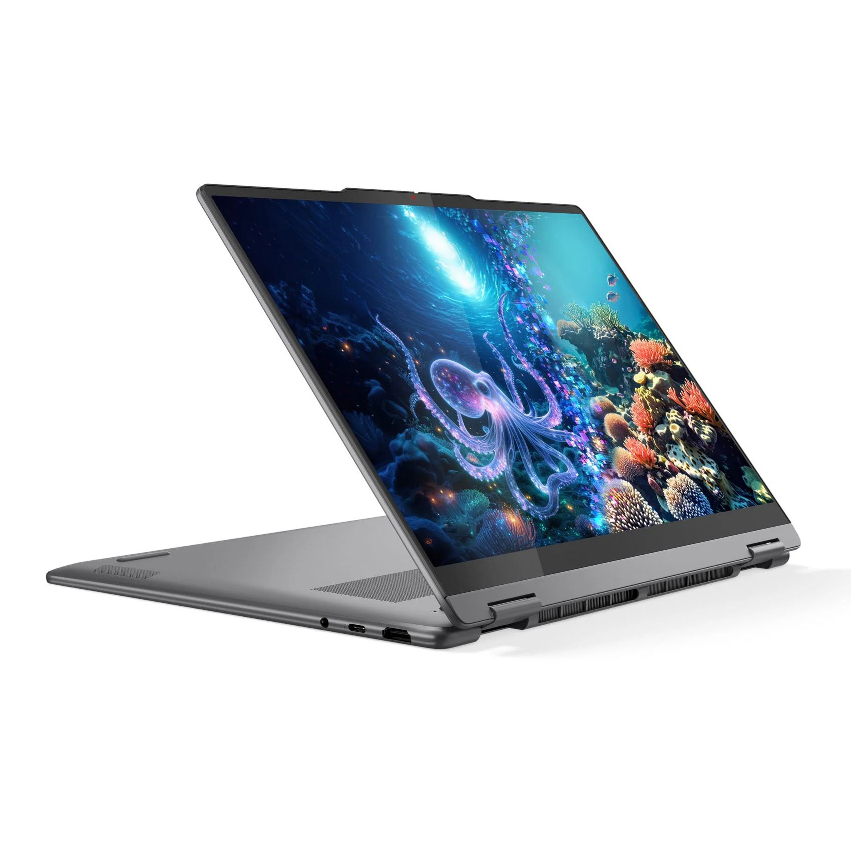 لپ تاپ 16 اینچی لنوو مدل Yoga 7 2-in-1 16ILL10-Core Ultra 5 226V-16GB LPDDR5x 8533MHz-512GB SSD-Touch