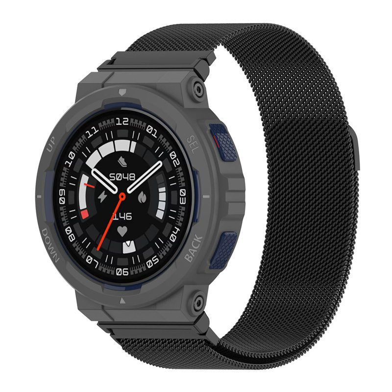 ساعت هوشمند44میلی متری امازفیت مدلRAZ PORTABLE ACTIVE EDGE NOISEبندسیلیکون