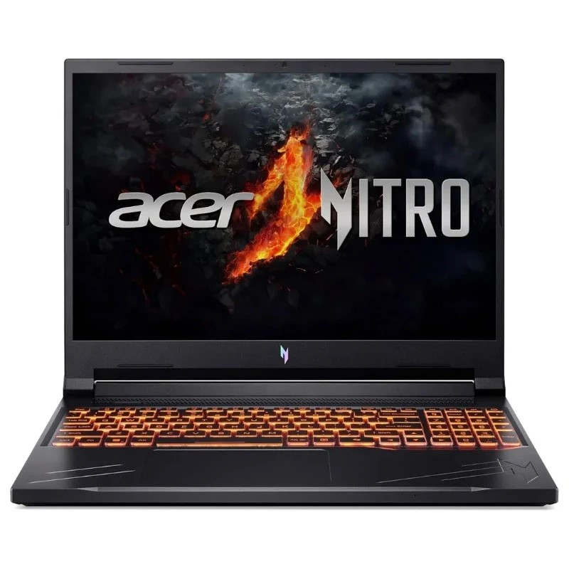 لپ تاپ 16 اینچی ایسر مدل Nitro V16 ANV16-71-70F7-i7 14650HX-16GB DDR5-512GB SSD-RTX4060-WUXGA به همراه کیف
