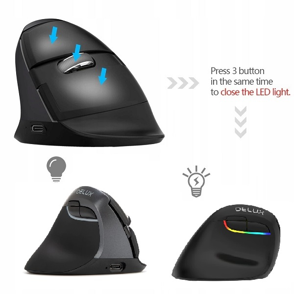 ماوس بی سیم دیلاکس مدل  M618Z