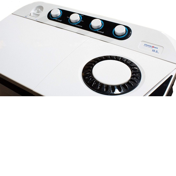 ماشین لباسشویی نیمه اتوماتیک پاکشوما مدل PTF 1504 iAJ ظرفیت 15.5 کیلوگرم