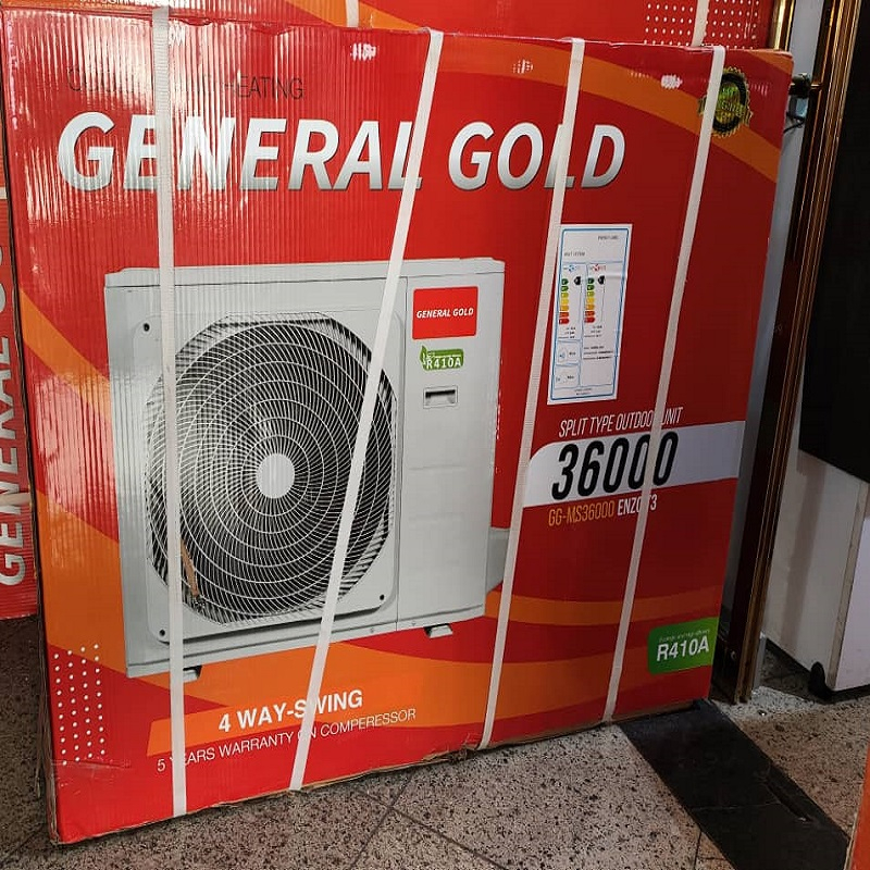 کولر گازی اسپلیت 36000 دور ثابت جنرال گلد مدل  enzo t3