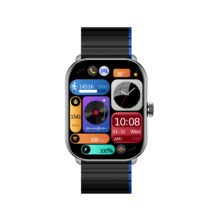 ساعت هوشمند گلوریمی مدل GS1 Pro 2024 دارای قابلیت های صفحه نمایش رنگی، صفحه نمایش لمسی، کنترل موسیقی (Music Player)، کنترل سطح اکسیژن خون، قابلیت مکالمه مستقیم، قابلیت مکالمه از طریق بلوتوث، پشتیبانی از زبان فارسی در منو و سیستم‌عامل بند سیلیکون