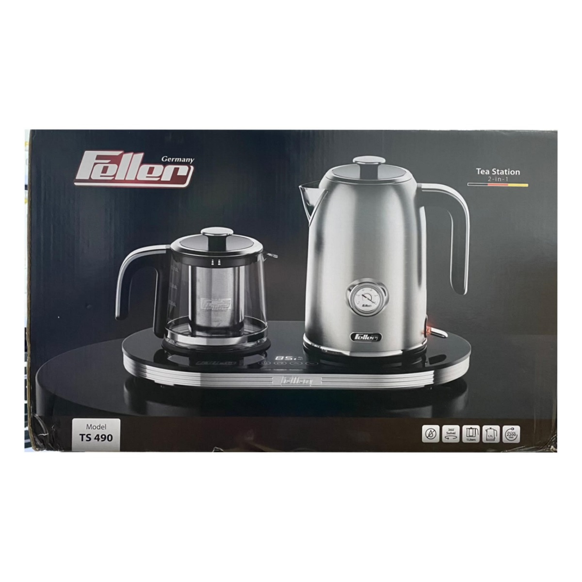 چای ساز کنار هم فلر مدل TS 490