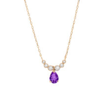 گردنبند طلا 18 عیار زنانه گالری شیدا مجد مدل گردنبند ارمغان آماتیس