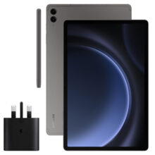تبلت 12.4 اینچ سامسونگ مدل Galaxy Tab S9 FE Plus 5G SM-X616B ظرفیت 128 گیگابایت و رم 8 گیگابایت به همراه شارژر