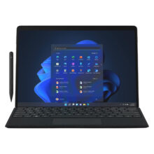 تبلت مایکروسافت مدل Surface Pro 8-i5 ظرفیت 256 گیگابایت و 16 گیگابایت رم به همراه کیبورد Signature Black و قلم Slim Pen 2