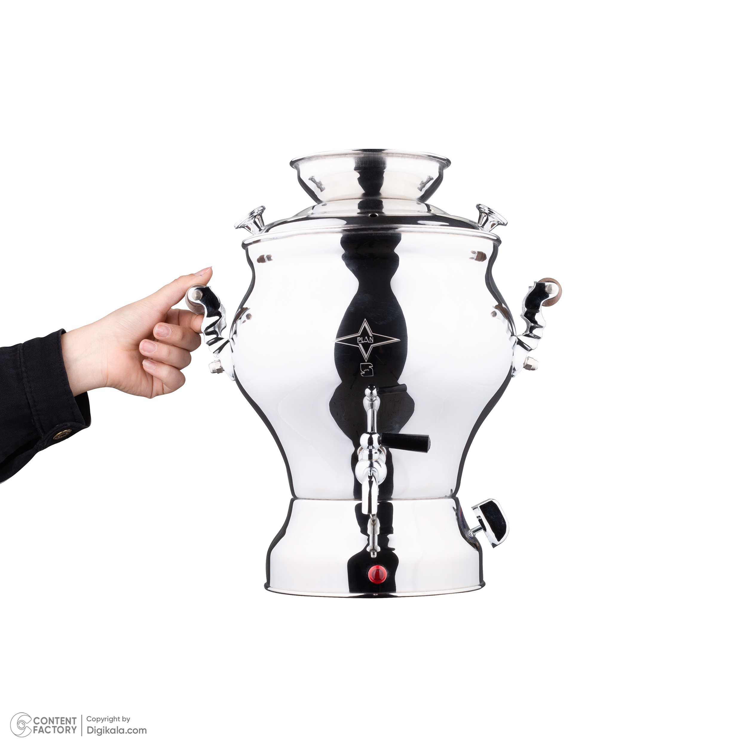 سماور برقی پلان مدل 8010 گنجایش 4.5 لیتر