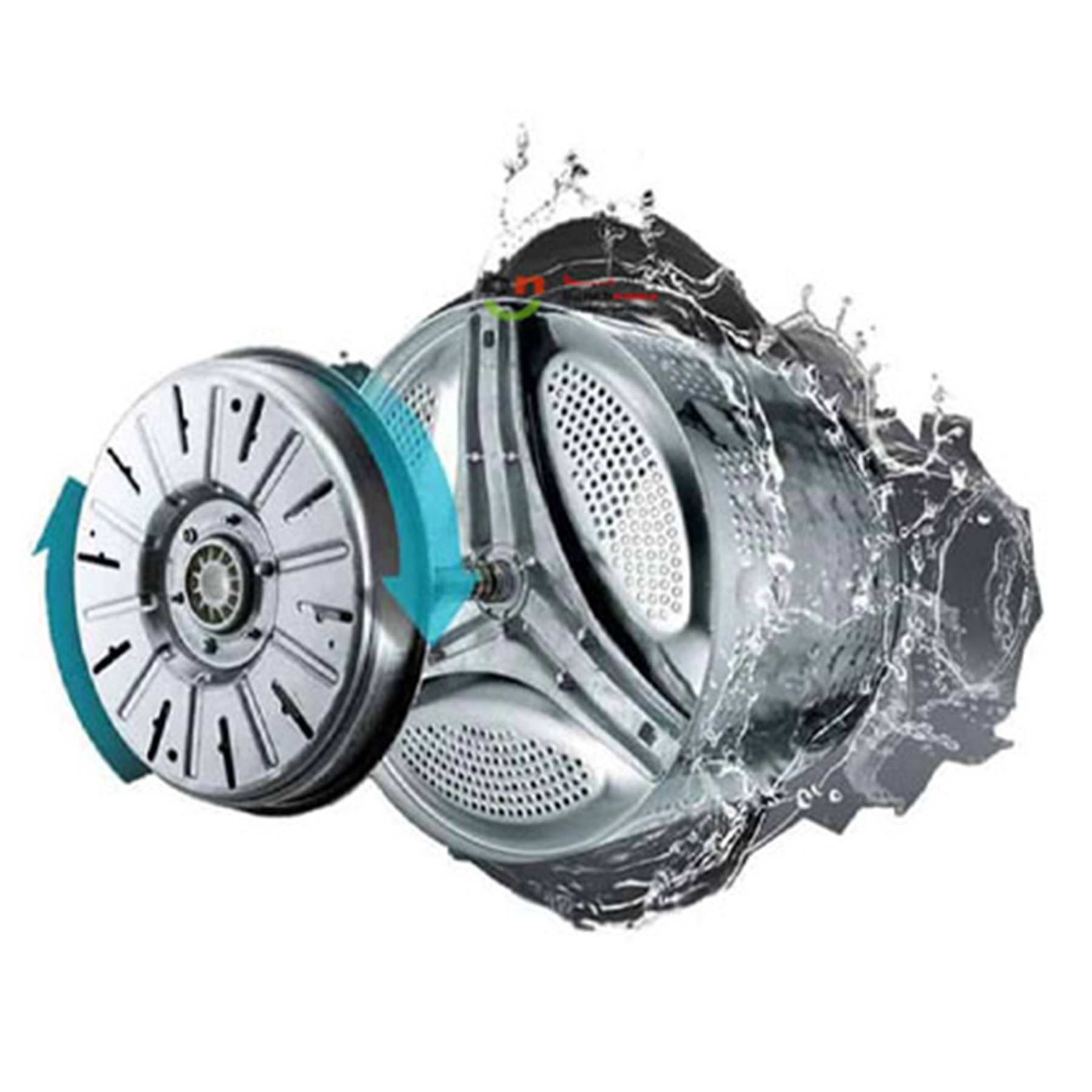 ماشین لباسشویی دوو سری ذن لایف مدل DWK-Life82TS ظرفیت 8 کیلوگرم