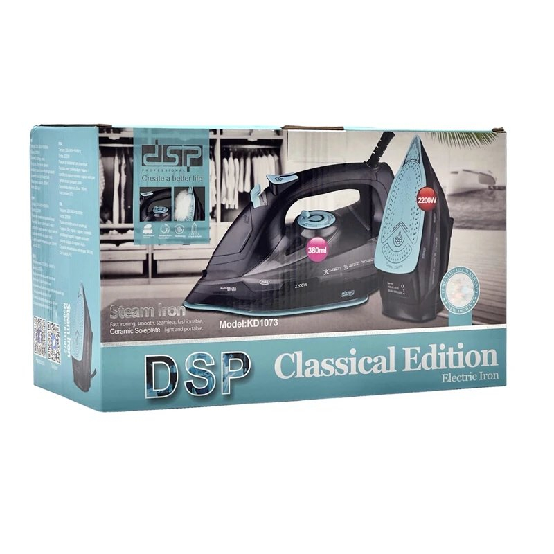 اتو بخار 2200 وات دی اس پی مدل KD1073