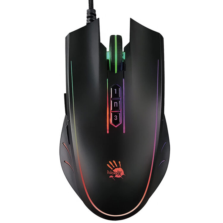 ماوس مخصوص بازی بلادی مدل P_81_S_RGB