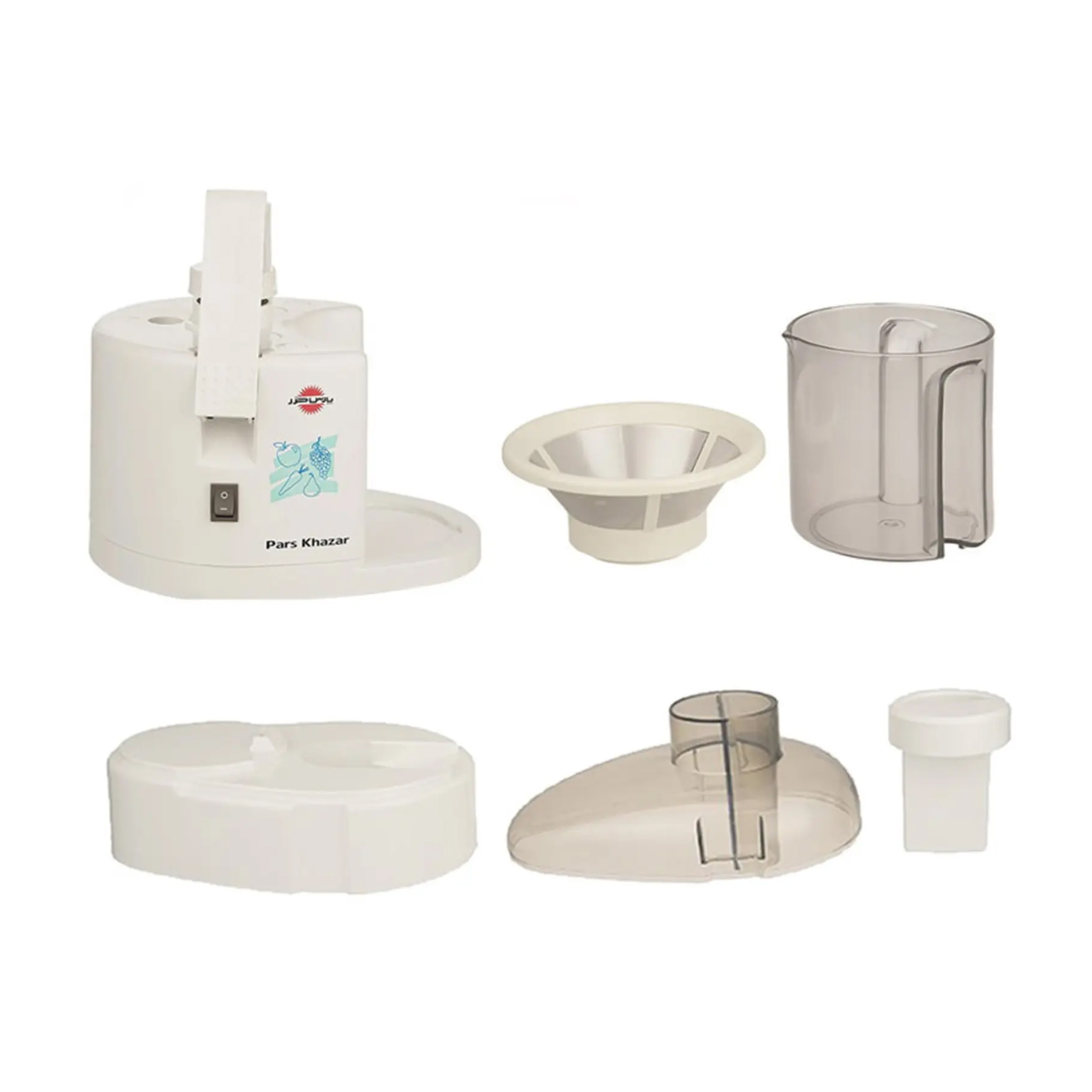 آب میوه گیری پارس خزر مدل JC-700P