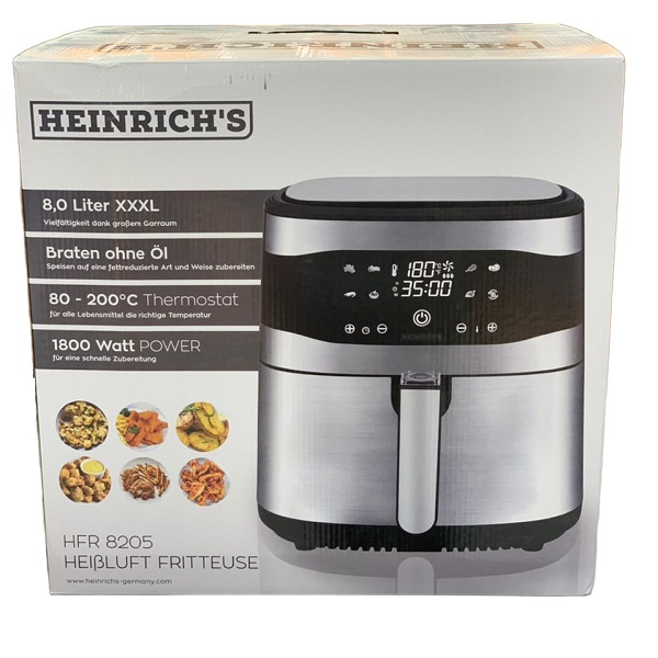 سرخ کن بدون روغن هنریچ مدل HFR-8205