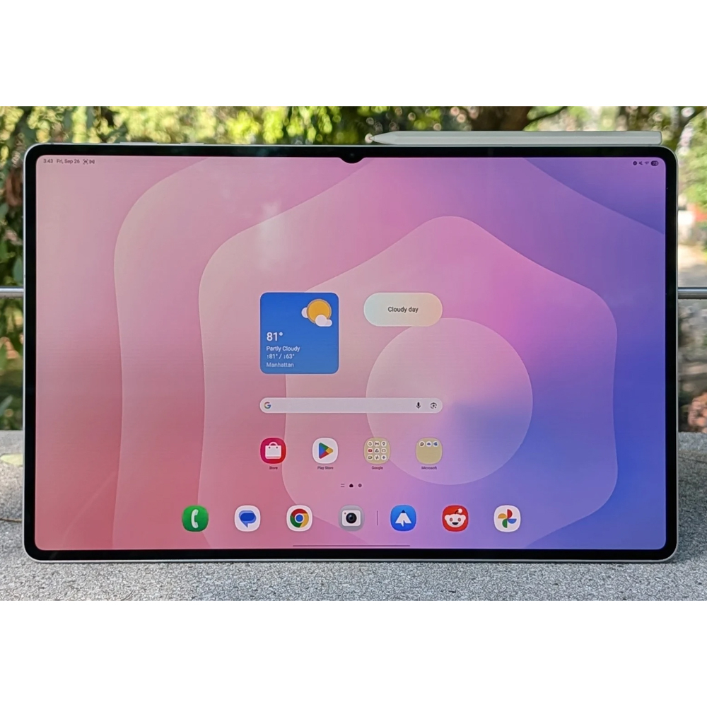 تبلت ۱۴.۶ اینچ سامسونگ مدل Galaxy Tab S11 Ultra Wi-Fi ظرفیت 256 گیگابایت و رم 12 گیگابایت، رزولوشن دوربین ۱۳ مگاپیکسل، پشتیبانی از قلم و کیبورد