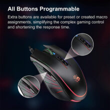 ماوس مخصوص بازی بلادی مدل P_81_S_RGB