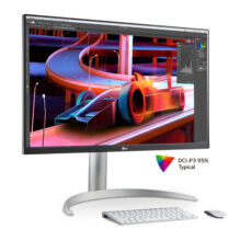 مانیتور ال جی مدل 27UP850-NW سایز 27 اینچ