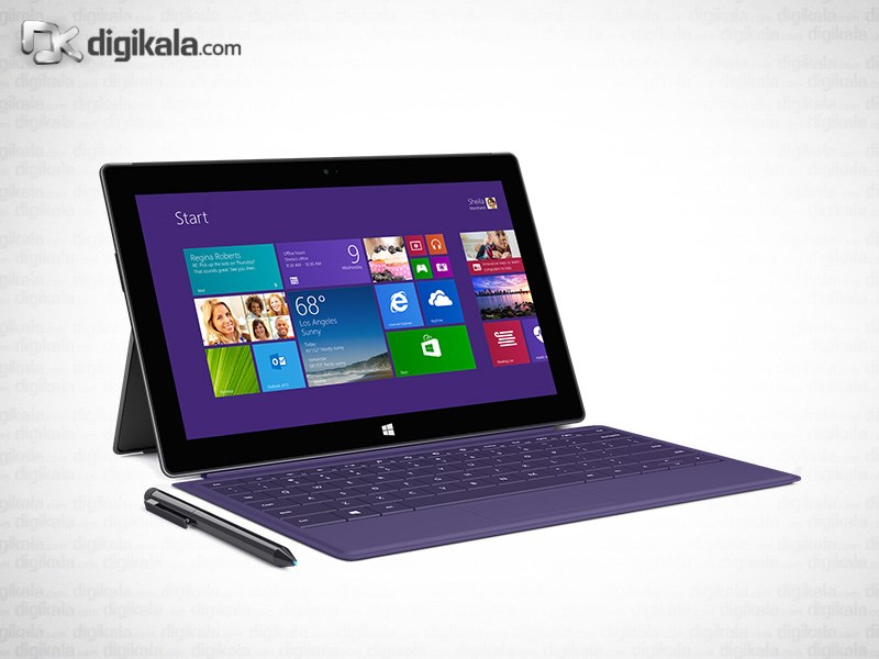 تبلت مایکروسافت مدل Surface Pro 2 به همراه کیبورد ظرفیت 64 گیگابایت