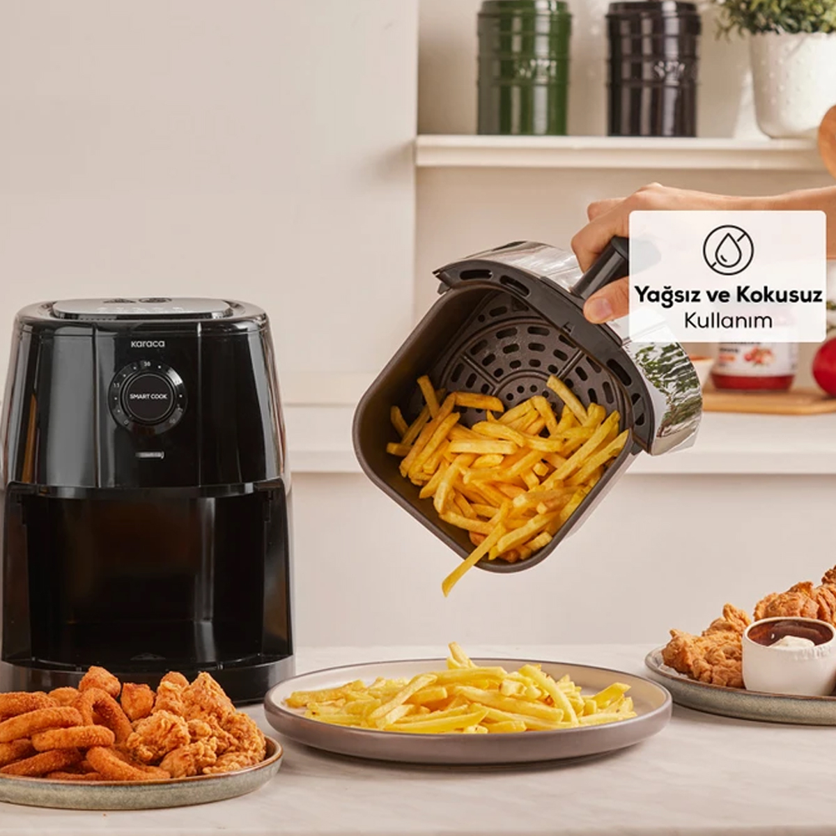 سرخ کن بدون روغن کاراجا مدل smart