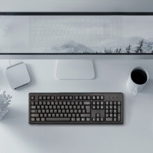 کیبورد ای فورتک مدل KR-83 ؛ Full-size