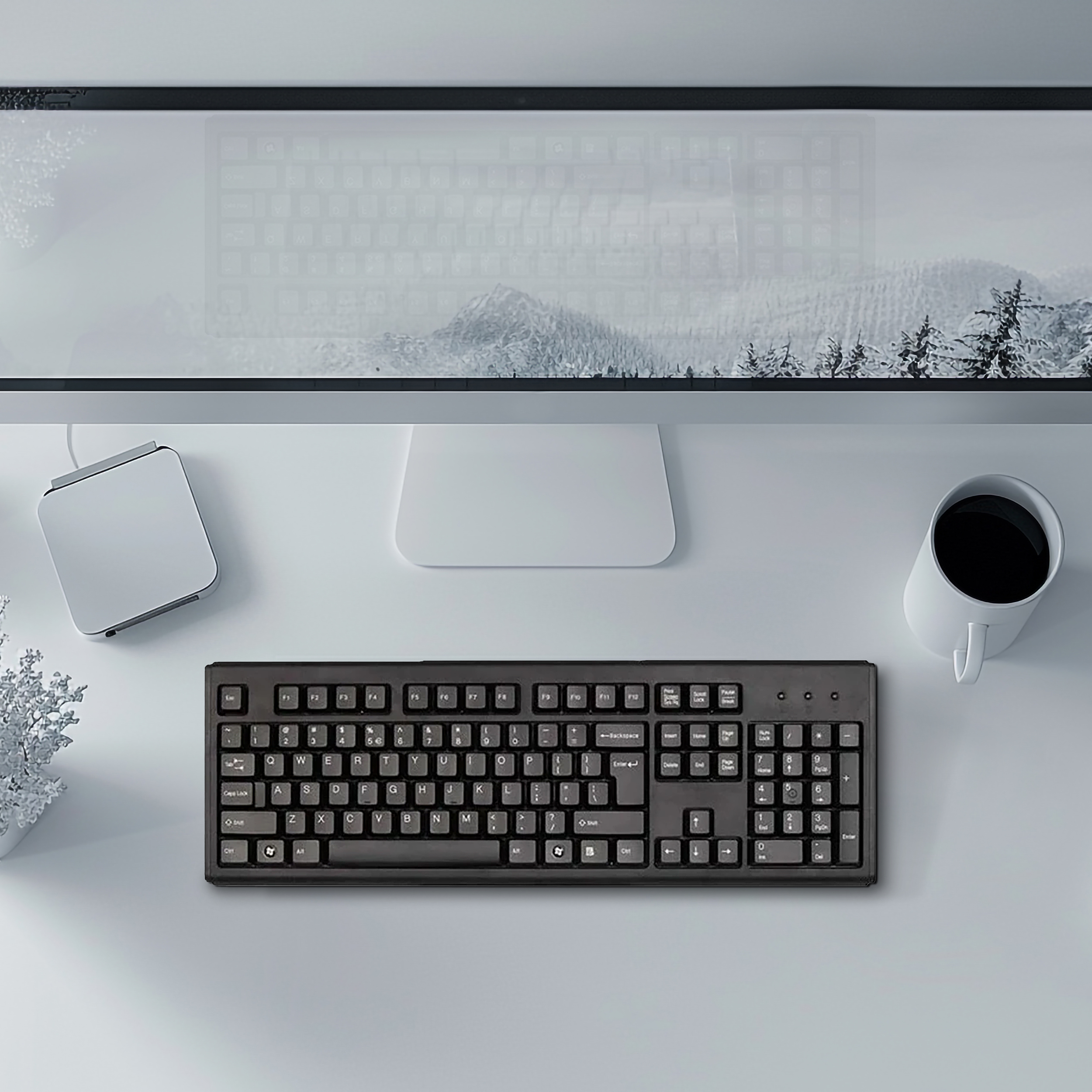 کیبورد ای فورتک مدل KR-83 ؛ Full-size