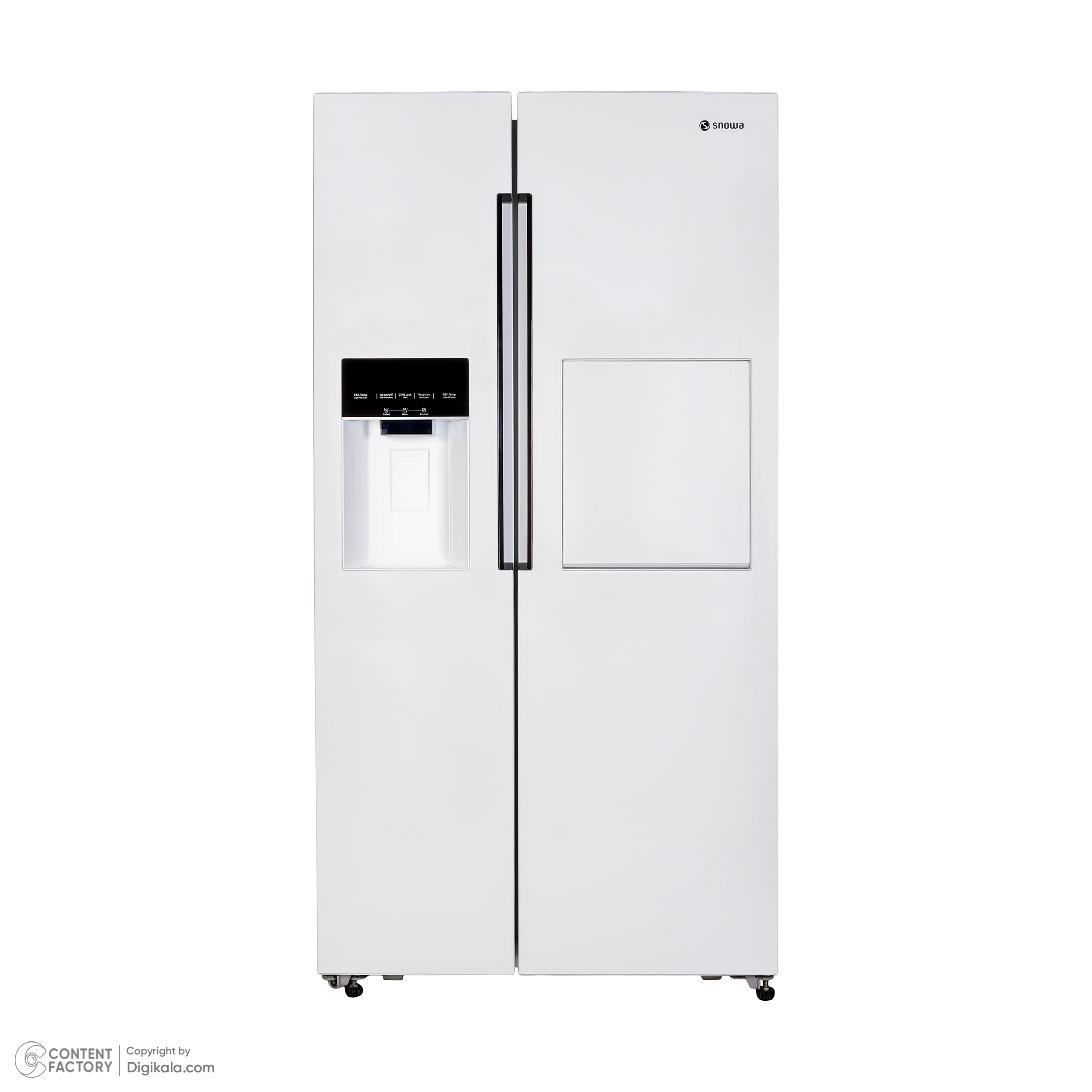 یخچال و فریزر ساید بای ساید 32 فوت اسنوا مدل S1Di-M210-W