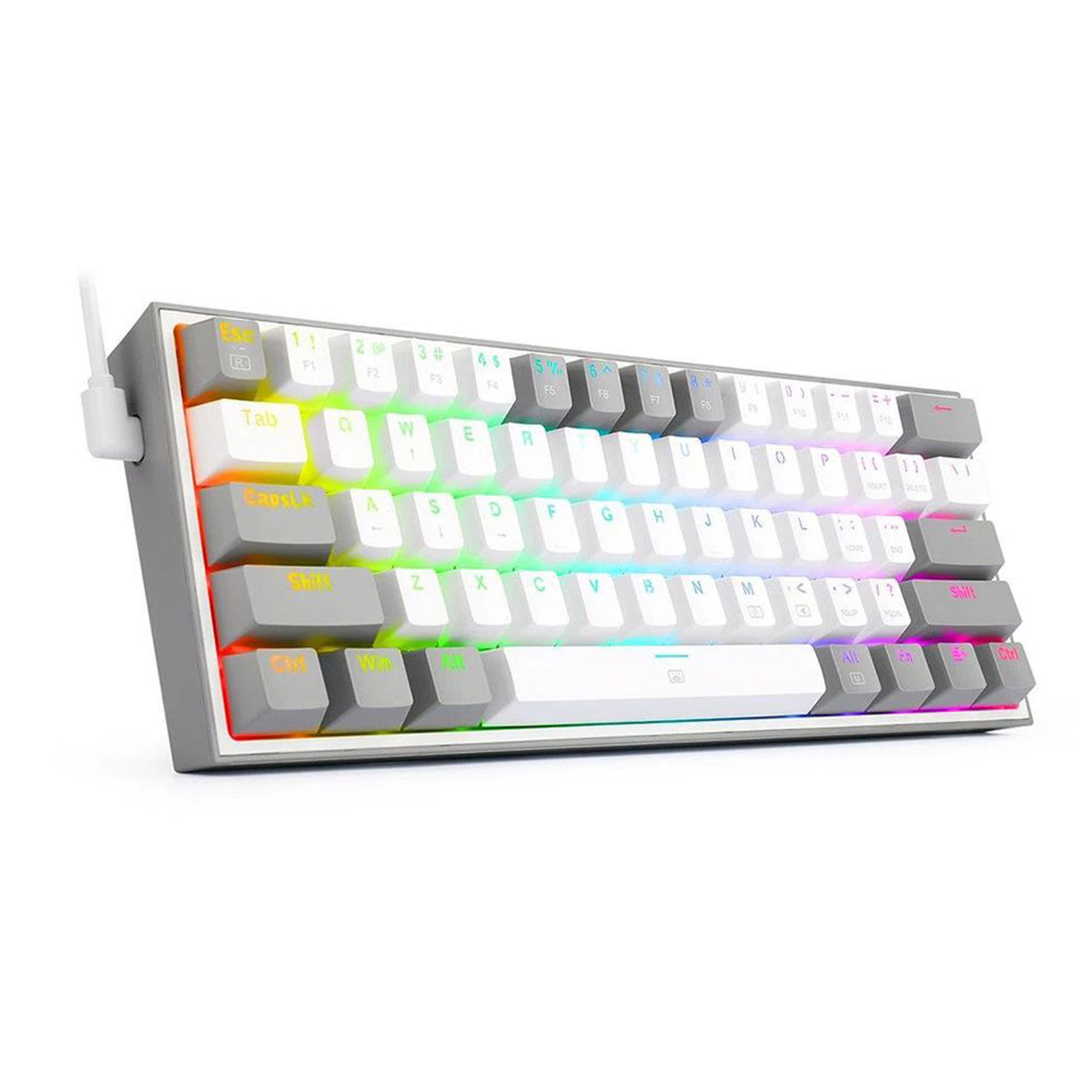 کیبورد مخصوص بازی ردراگون مدل FIZZ K617-RGB