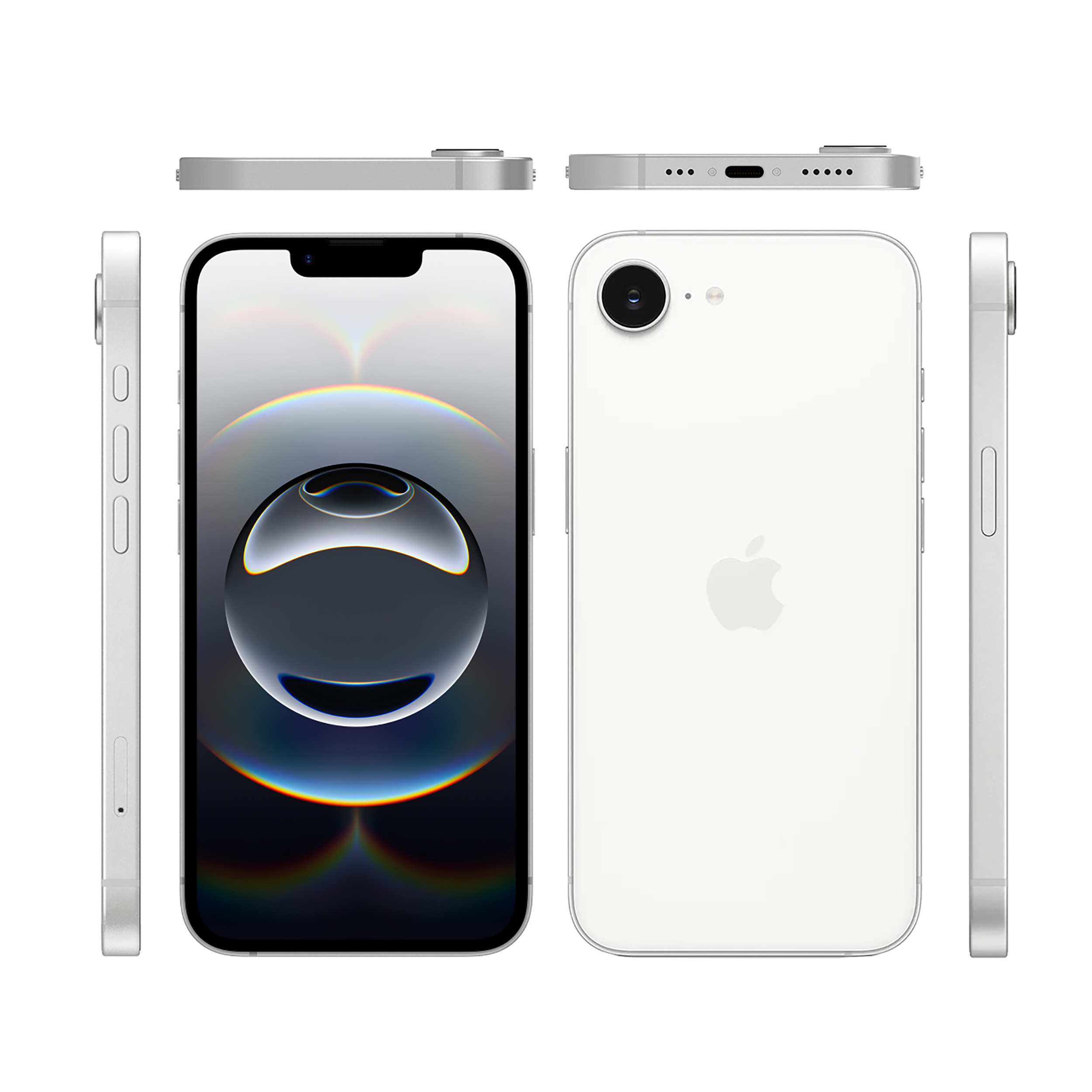 گوشی موبایل اپل مدل iPhone 16e ZAA دو سیم کارت ظرفیت 128 گیگابایت و رم 8 گیگابایت