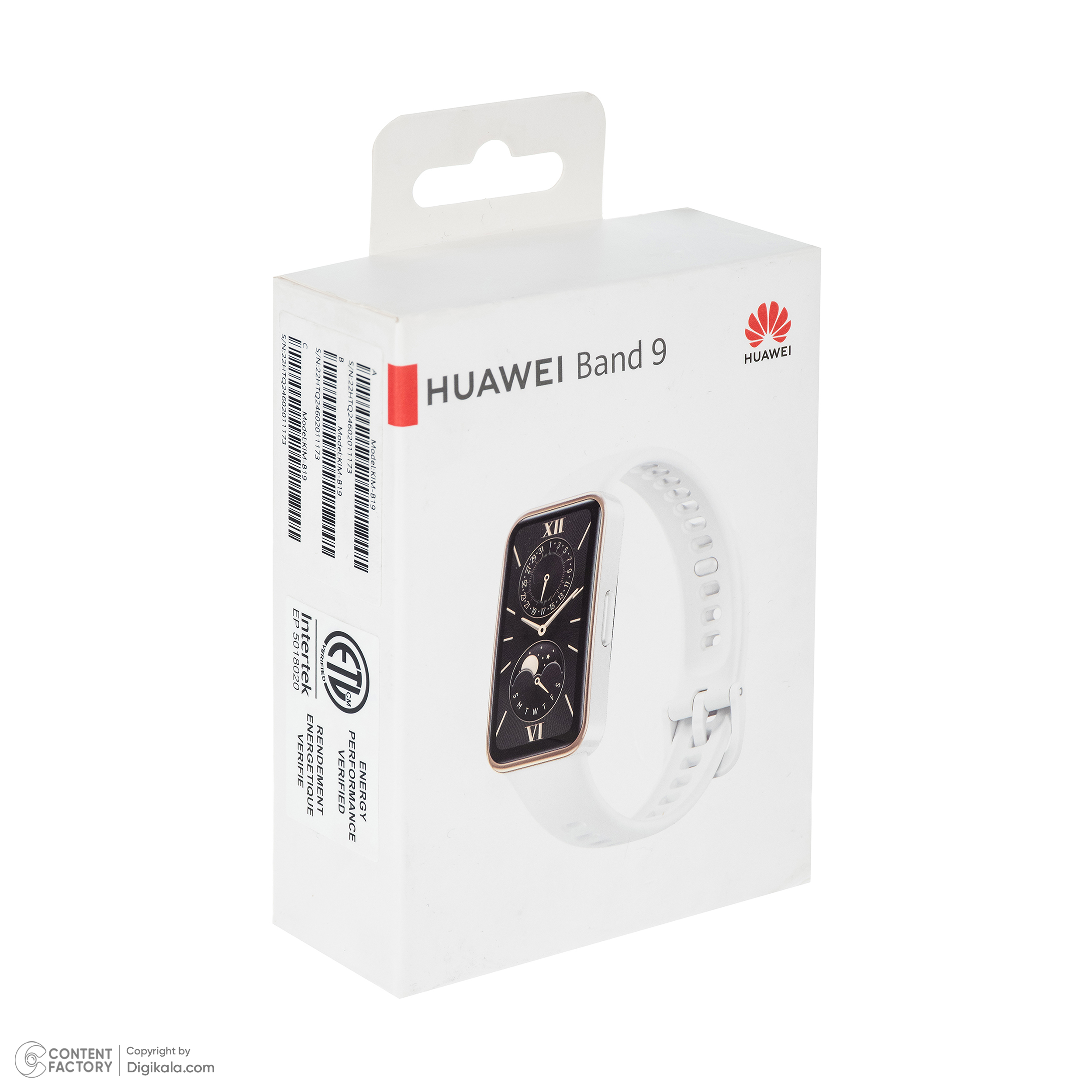 ساعت هوشمند 45 میلی متری هوآوی مدل Band 9 KIM-B19 بند سیلیکون