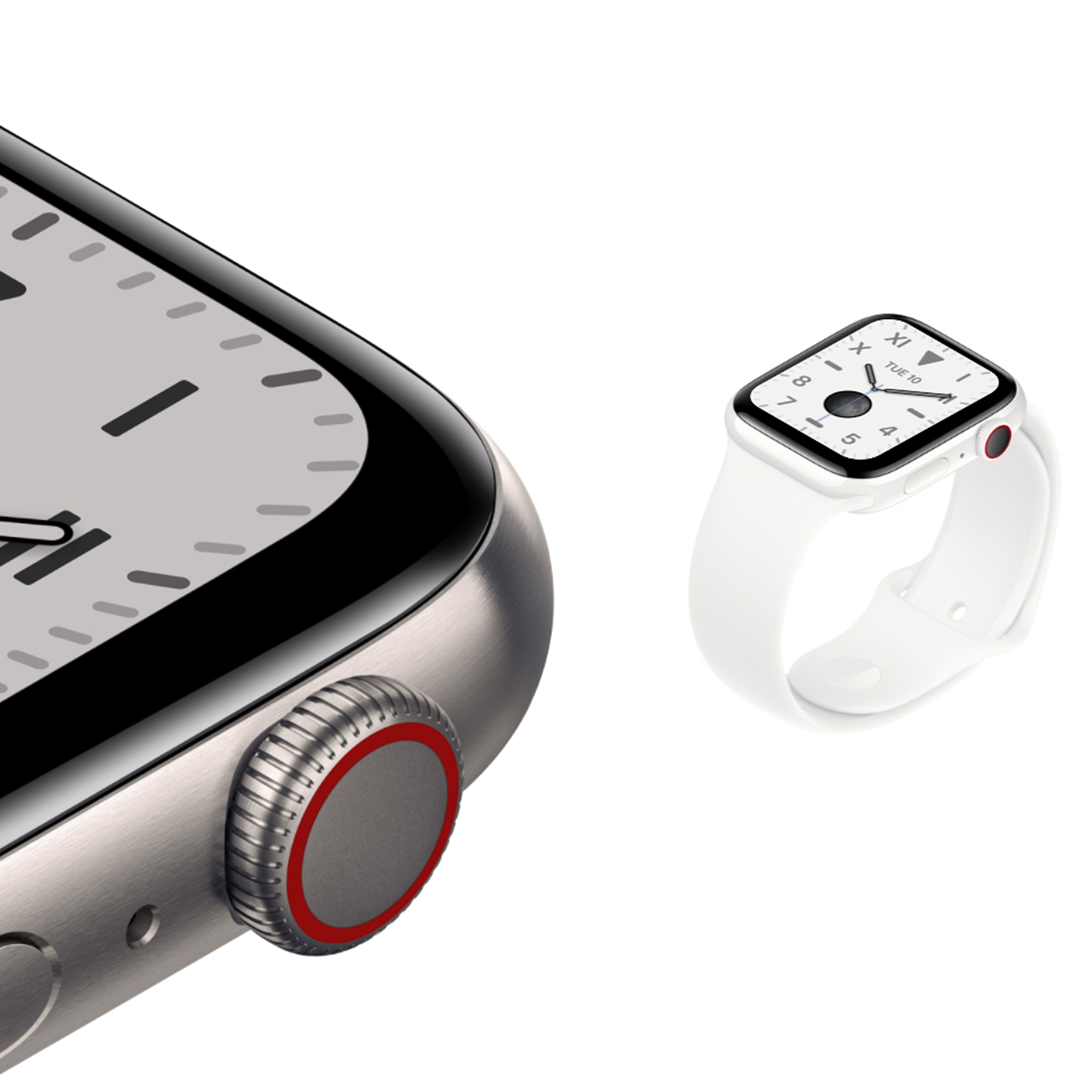 ساعت هوشمند اپل واچ سری 5 مدل 44mm Hermès Space Stainless Steel Case with Single Tour Leather Band