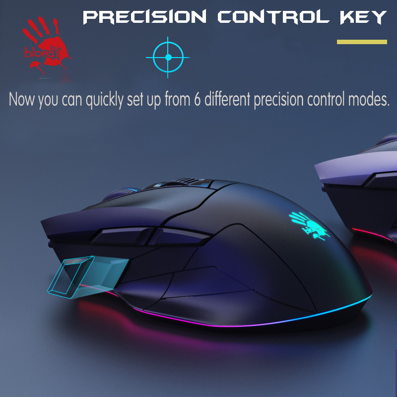 ماوس مخصوص بازی بلادی مدل W_70_MAX_RGB_ ACTIVATED