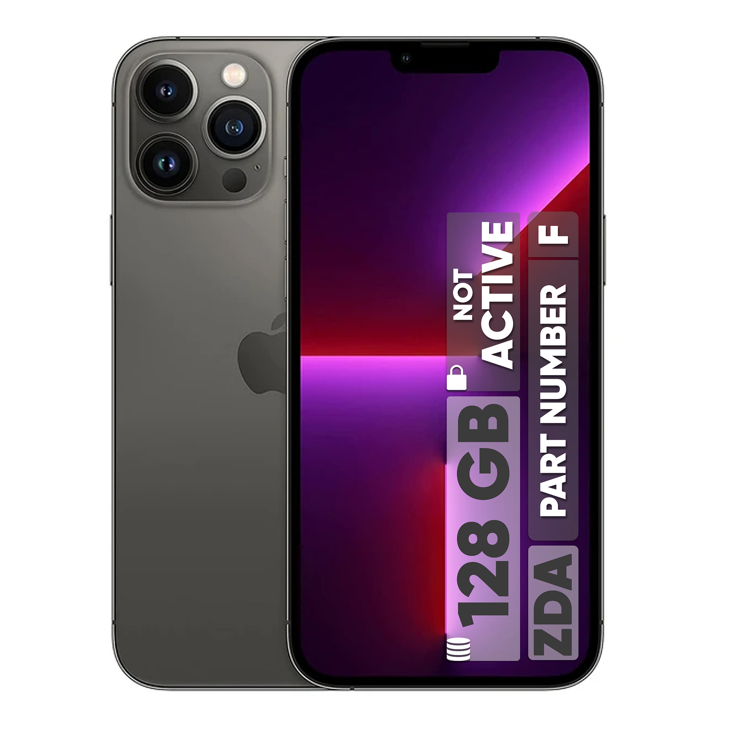 گوشی موبایل اپل مدل iPhone 13 Pro Max ZDA تک سیم‌ کارت ظرفیت 128 گیگابایت و رم 6 گیگابایت - نات اکتیو پارت نامبر F