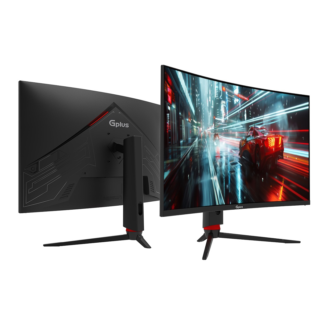 مانیتور خمیده گیمینگ 32 اینچ جی پلاس مدل GGM-K329QN