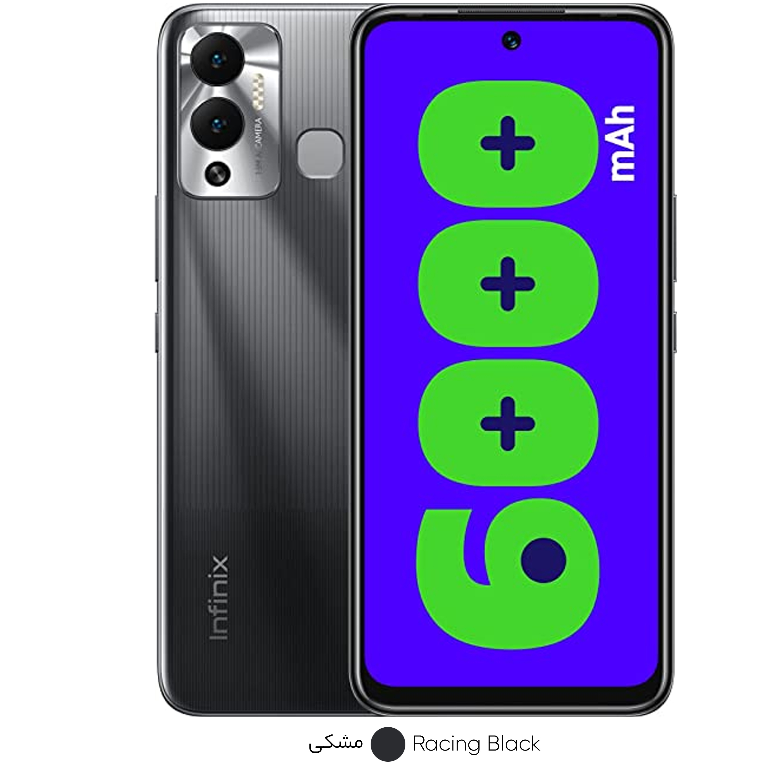 گوشی موبایل  اینفینیکس مدل HOT 12 PLAY X6816C دو سیم کارت ظرفیت 64 گیگابایت و رم 4 گیگابایت